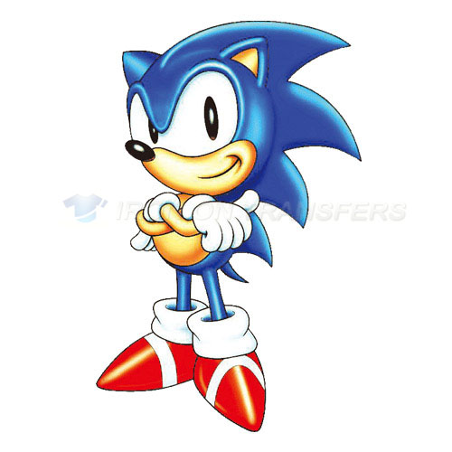 Sonic the Hedgehog Iron-on Stickers (Heat Transfers)NO.5319
